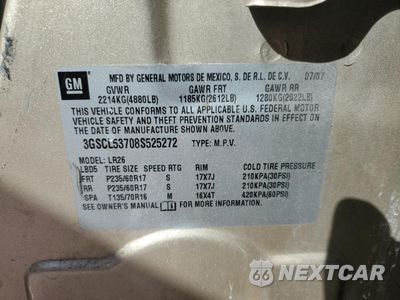 Zdjęcie 15 z 15 samochodu: 2008 SATURN VUE XR VIN:3GSCL53708S525272 - miniatura