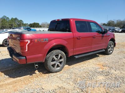 Trzecie zdjęcie samochodu z tyłu: 2015 FORD F150 SUPERCREW VIN:1FTEW1EF8FFB04698 - miniatura