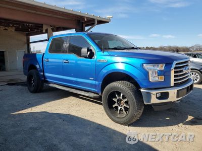 Czwarte zdjęcie samochodu z boku: 2016 FORD F150 SUPERCREW VIN:1FTEW1EG9GKD36700 - miniatura