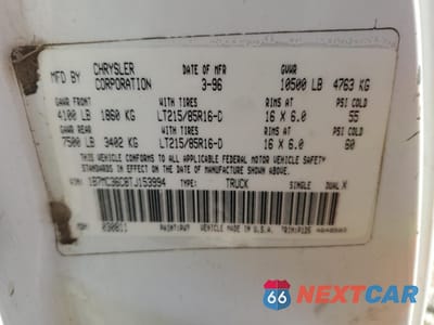 Zdjęcie 12 z 12 samochodu: 1996 DODGE RAM 3500 VIN:1B7MC36C8TJ153994 - miniatura