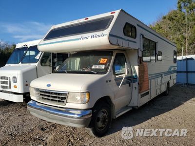 Drugie zdjęcie samochodu z przodu: 1993 FORD ECONOLINE E350 CUTAWAY VAN VIN:1FDKE30GXPHA21194 - miniatura