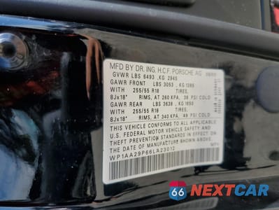 Zdjęcie 13 z 13 samochodu: 2006 PORSCHE CAYENNE VIN:WP1AA29P66LA23012 - miniatura