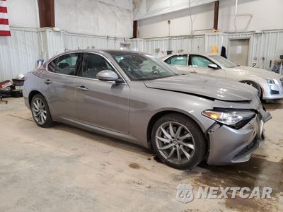 Czwarte zdjęcie samochodu z boku: 2019 ALFA ROMEO GIULIA VIN:ZARFANAN3K7622185 - miniatura