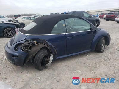 Trzecie zdjęcie samochodu z tyłu: 2006 VOLKSWAGEN NEW BEETLE CONVERTIBLE OPTION PACKAGE 1 VIN:3VWRF31Y16M311371 - miniatura