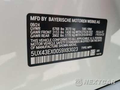 Zdjęcie 15 z 15 samochodu: 2025 BMW X6 M60I VIN:5UX43EX00S9X83023 - miniatura