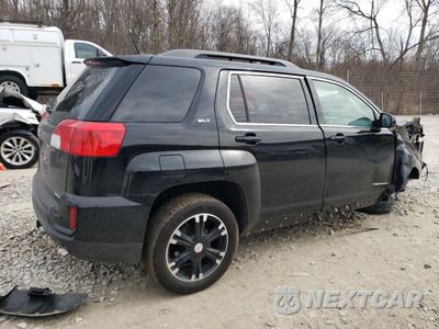 Trzecie zdjęcie samochodu z tyłu: 2017 GMC TERRAIN SLT VIN:2GKFLUEK2H6138536 - miniatura