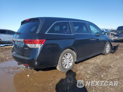 Trzecie zdjęcie samochodu z tyłu: 2016 HONDA ODYSSEY SE VIN:5FNRL5H37GB112946 - miniatura