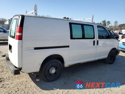 Trzecie zdjęcie samochodu z tyłu: 2008 CHEVROLET EXPRESS G2500 VIN:1GCGG25C381129400 - miniatura