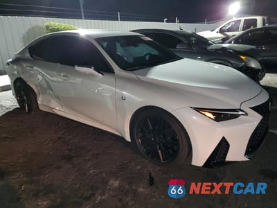 Czwarte zdjęcie samochodu z boku: 2023 LEXUS IS 350 F SPORT DESIGN VIN:JTHGZ1B25P5069867 - miniatura