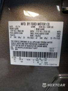 Zdjęcie 13 z 13 samochodu: 2014 FORD EDGE SEL VIN:2FMDK3JC6EBA71257 - miniatura