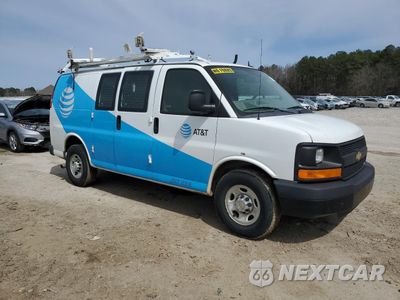 Czwarte zdjęcie samochodu z boku: 2015 CHEVROLET EXPRESS G2500 VIN:1GCWGFCF0F1264590 - miniatura