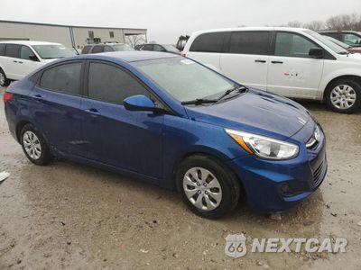 Czwarte zdjęcie samochodu z boku: 2017 HYUNDAI ACCENT SE VIN:KMHCT4AE4HU248841 - miniatura