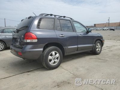Trzecie zdjęcie samochodu z tyłu: 2006 HYUNDAI SANTA FE GLS VIN:KM8SC73E66U092907 - miniatura