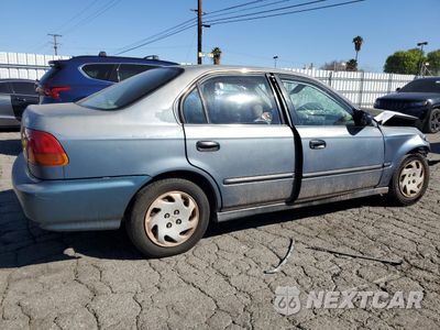 Trzecie zdjęcie samochodu z tyłu: 1997 HONDA CIVIC LX VIN:2HGEJ6676VH554478 - miniatura