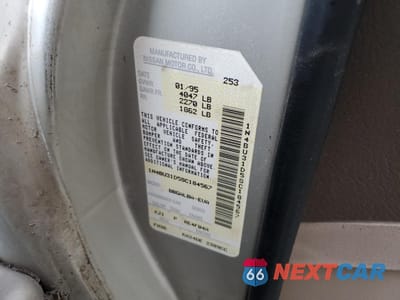 Zdjęcie 12 z 12 samochodu: 1995 NISSAN ALTIMA XE VIN:1N4BU31D5SC184567 - miniatura