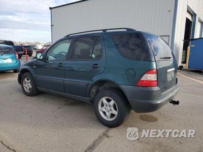 Drugie zdjęcie samochodu z przodu: 1999 MERCEDES-BENZ ML 320 VIN:4JGAB54EXXA135939 - miniatura