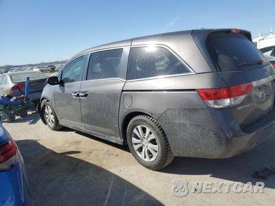Drugie zdjęcie samochodu z przodu: 2016 HONDA ODYSSEY EXL VIN:5FNRL5H65GB072537 - miniatura
