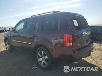 Drugie zdjęcie samochodu z przodu: 2014 HONDA PILOT TOURING VIN:5FNYF4H98EB015642 - miniatura