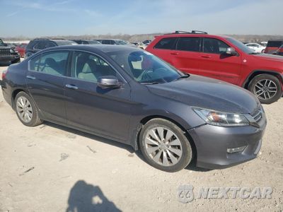 Czwarte zdjęcie samochodu z boku: 2013 HONDA ACCORD EXL VIN:1HGCR2F85DA106697 - miniatura