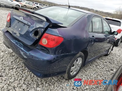 Trzecie zdjęcie samochodu z tyłu: 2006 TOYOTA COROLLA CE VIN:1NXBR30E16Z660718 - miniatura