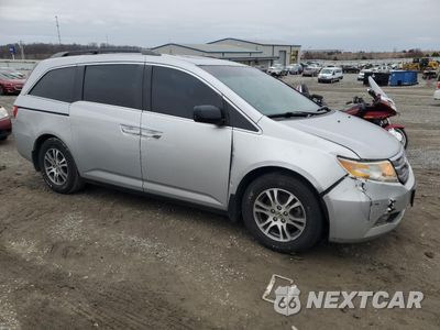 Czwarte zdjęcie samochodu z boku: 2013 HONDA ODYSSEY EXL VIN:5FNRL5H66DB002220 - miniatura