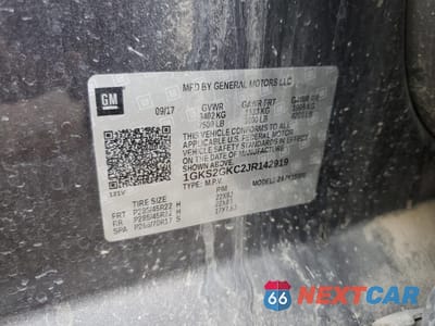 Zdjęcie 13 z 13 samochodu: 2018 GMC YUKON XL K1500 SLT VIN:1GKS2GKC2JR142919 - miniatura