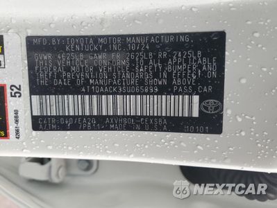 Zdjęcie 14 z 14 samochodu: 2025 TOYOTA CAMRY XSE VIN:4T1DAACK3SU065899 - miniatura