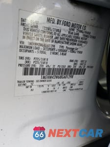 Zdjęcie 12 z 12 samochodu: 2008 MERCURY SABLE PREMIER VIN:1MEHM42W68G601298 - miniatura