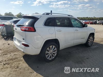 Trzecie zdjęcie samochodu z tyłu: 2016 JEEP CHEROKEE OVERLAND VIN:1C4PJMJS8GW314733 - miniatura