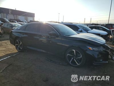 Czwarte zdjęcie samochodu z boku: 2020 HONDA ACCORD SPORT VIN:1HGCV1F3XLA103237 - miniatura