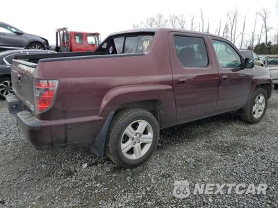 Trzecie zdjęcie samochodu z tyłu: 2012 HONDA RIDGELINE RTL VIN:5FPYK1F5XCB454890 - miniatura