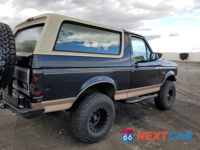 Trzecie zdjęcie samochodu z tyłu: 1995 FORD BRONCO U100 VIN:1FMEU15H1SLC01417 - miniatura