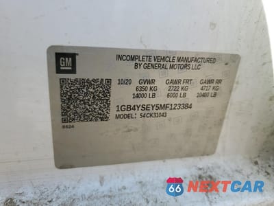 Zdjęcie 12 z 12 samochodu: 2021 CHEVROLET SILVERADO K3500 VIN:1GB4YSEY5MF123384 - miniatura