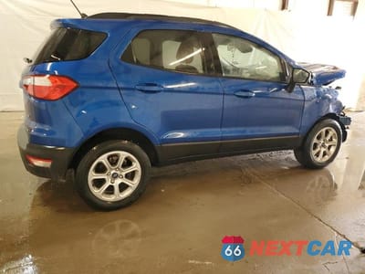 Trzecie zdjęcie samochodu z tyłu: 2020 FORD ECOSPORT SE VIN:MAJ3S2GE6LC355316 - miniatura