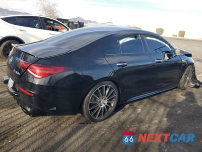 Trzecie zdjęcie samochodu z tyłu: 2022 MERCEDES-BENZ CLA AMG 35 4MATIC VIN:W1K5J5BB9NN297137 - miniatura