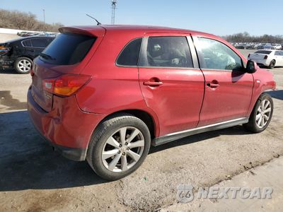 Trzecie zdjęcie samochodu z tyłu: 2015 MITSUBISHI OUTLANDER SPORT ES VIN:4A4AP3AU7FE054564 - miniatura