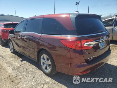 Drugie zdjęcie samochodu z przodu: 2019 HONDA ODYSSEY EXL VIN:5FNRL6H72KB040975 - miniatura