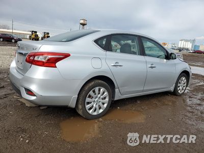 Trzecie zdjęcie samochodu z tyłu: 2017 NISSAN SENTRA S VIN:3N1AB7AP7HY250164 - miniatura