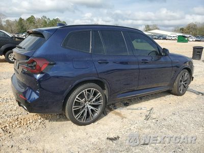 Trzecie zdjęcie samochodu z tyłu: 2022 BMW X3 SDRIVE30I VIN:5UX43DP00N9K52130 - miniatura