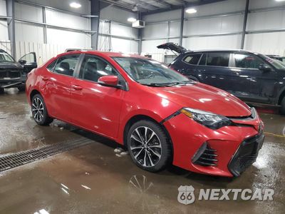 Czwarte zdjęcie samochodu z boku: 2018 TOYOTA COROLLA L VIN:2T1BURHEXJC016778 - miniatura