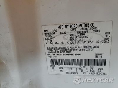 Zdjęcie 12 z 12 samochodu: 2022 FORD F150 SUPERCREW VIN:1FTRW14W96KB38966 - miniatura