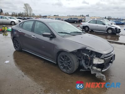 Czwarte zdjęcie samochodu z boku: 2015 DODGE DART LIMITED VIN:1C3CDFCB1FD165594 - miniatura