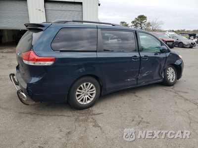 Trzecie zdjęcie samochodu z tyłu: 2011 TOYOTA SIENNA XLE VIN:5TDYK3DC8BS089657 - miniatura