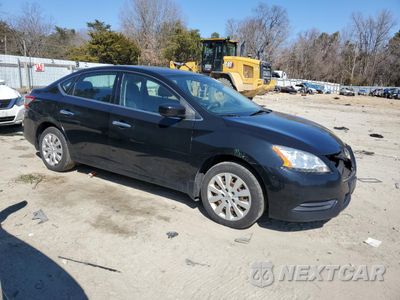 Czwarte zdjęcie samochodu z boku: 2015 NISSAN SENTRA S VIN:3N1AB7AP2FY231518 - miniatura