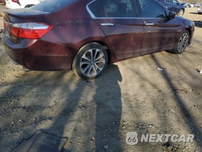 Trzecie zdjęcie samochodu z tyłu: 2014 HONDA ACCORD SPORT VIN:1HGCR2F50EA102886 - miniatura