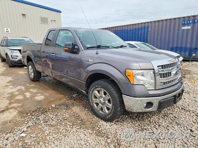 Czwarte zdjęcie samochodu z boku: 2014 FORD F150 SUPER CAB VIN:1FTFX1CF6EKE43986 - miniatura