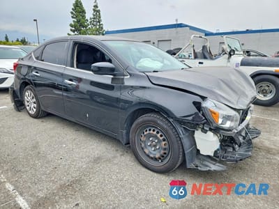 Czwarte zdjęcie samochodu z boku: 2019 NISSAN SENTRA S VIN:3N1AB7AP6KY203148 - miniatura