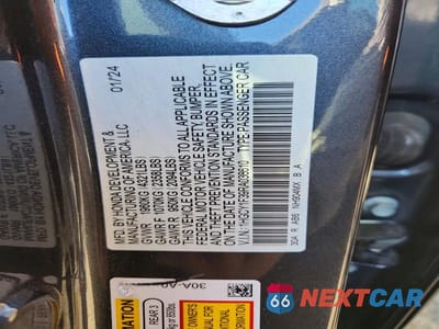 Zdjęcie 12 z 12 samochodu: 2024 HONDA ACCORD EX VIN:1HGCY1F39RA038610 - miniatura