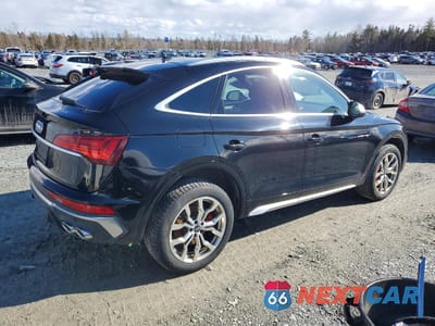 Trzecie zdjęcie samochodu z tyłu: 2022 AUDI SQ5 SPORTBACK PREMIUM VIN:WA114AFY2N2027489 - miniatura