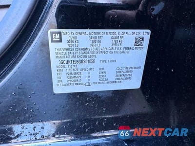 Zdjęcie 13 z 13 samochodu: 2016 CHEVROLET SILVERADO K1500 HIGH COUNTRY VIN:3GCUKTEJ5GG201056 - miniatura